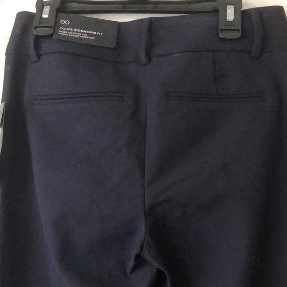 NEW Navy Modern Flare Leg Pant (Signature Fit) - Picture 6 of 6